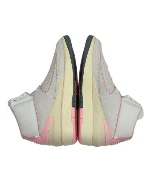 NIKE（ナイキ）NIKE (ナイキ) AIR JORDAN 2 RETRO ホワイト×ピンク サイズ:29cmの古着・服飾アイテム