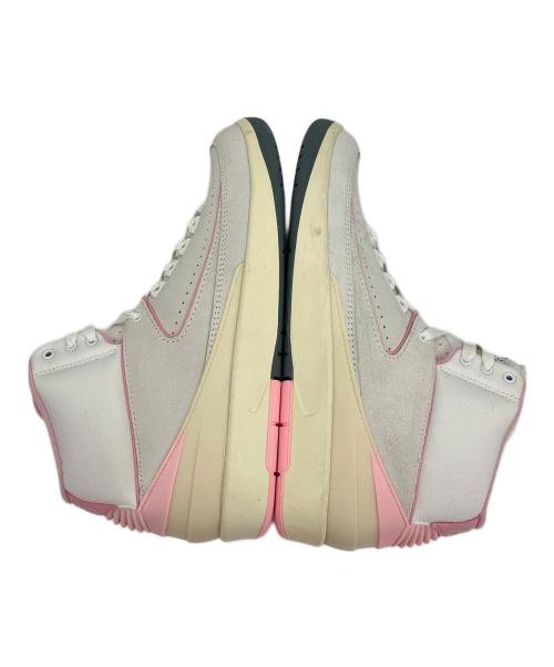 NIKE（ナイキ）NIKE (ナイキ) AIR JORDAN 2 RETRO ホワイト×ピンク サイズ:29cmの古着・服飾アイテム