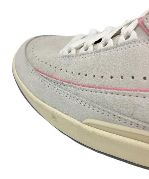 NIKE（ナイキ）NIKE (ナイキ) AIR JORDAN 2 RETRO ホワイト×ピンク サイズ:29cmの古着・服飾アイテム