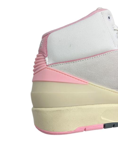 NIKE（ナイキ）NIKE (ナイキ) AIR JORDAN 2 RETRO ホワイト×ピンク サイズ:29cmの古着・服飾アイテム