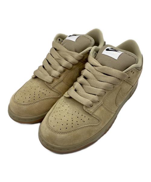 NIKE SB（ナイキエスビー）NIKE SB (ナイキエスビー) DUNK LOW PRO B  ベージュ サイズ:28cmの古着・服飾アイテム
