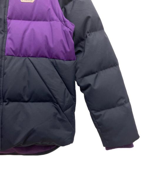 Pyrenex（ピレネックス）Pyrenex (ピレネックス) ダウンジャケット ネイビー×パープル サイズ:12の古着・服飾アイテム