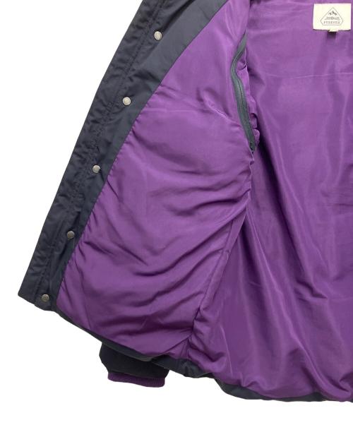 Pyrenex（ピレネックス）Pyrenex (ピレネックス) ダウンジャケット ネイビー×パープル サイズ:12の古着・服飾アイテム