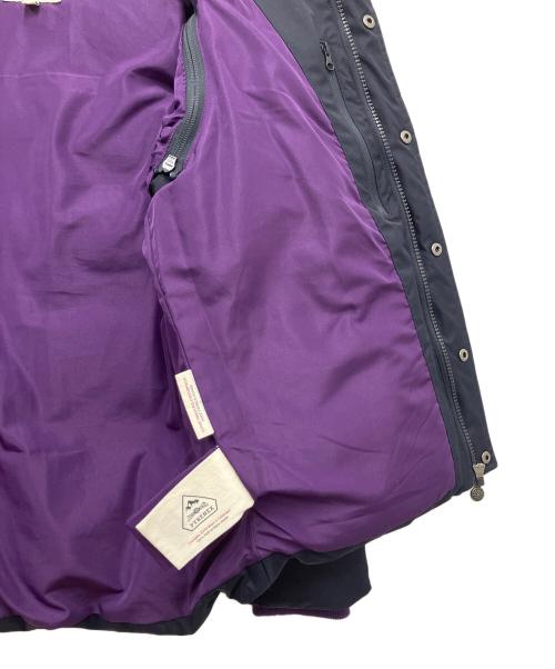 Pyrenex（ピレネックス）Pyrenex (ピレネックス) ダウンジャケット ネイビー×パープル サイズ:12の古着・服飾アイテム