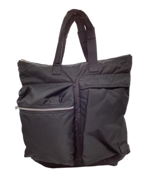 PORTER（ポーター）PORTER (ポーター) sacai (サカイ) Helmet Back Pack ブラックの古着・服飾アイテム
