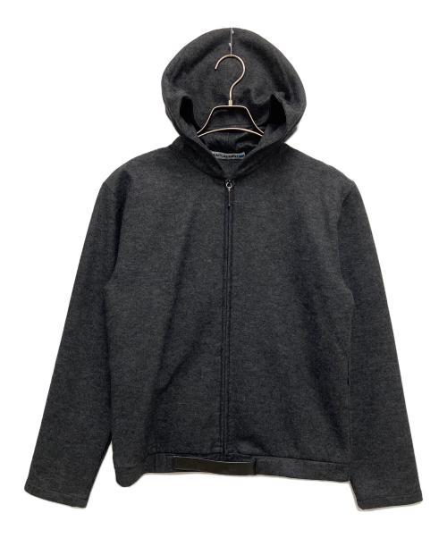 Saint Laurent Paris（サンローランパリ）Saint Laurent Paris (サンローランパリ) ウールフーデッドジャケット グレー サイズ:Sの古着・服飾アイテム