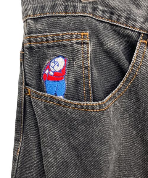 POLAR SKATE CO.（ポーラースケートカンパニー）POLAR SKATE CO. (ポーラースケートカンパニー) デニムパンツ グレー サイズ:Lの古着・服飾アイテム