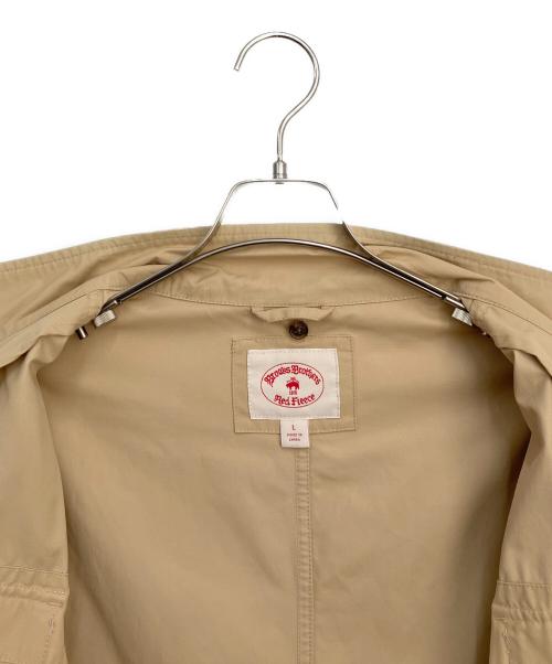 BROOKS BROTHERS（ブルックスブラザーズ）BROOKS BROTHERS (ブルックスブラザーズ) モッズコート ベージュ サイズ:Lの古着・服飾アイテム