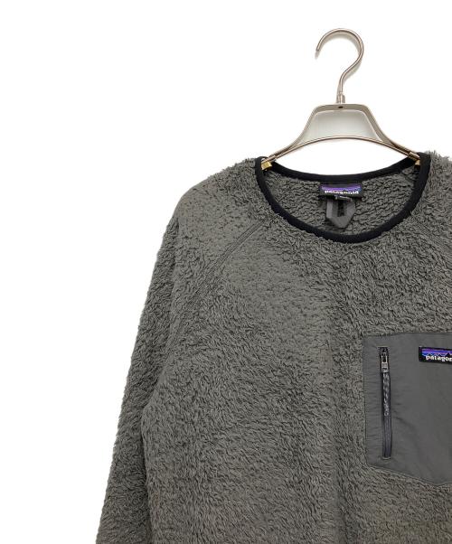 Patagonia（パタゴニア）Patagonia (パタゴニア) ボアスウェット グレー×ブラック サイズ:Mの古着・服飾アイテム