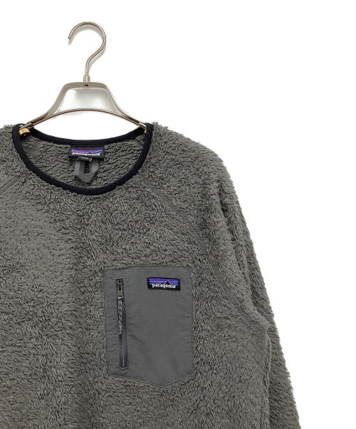 Patagonia（パタゴニア）Patagonia (パタゴニア) ボアスウェット グレー×ブラック サイズ:Mの古着・服飾アイテム
