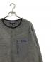 中古・古着 Patagonia (パタゴニア) ボアスウェット グレー×ブラック サイズ:M：7000円