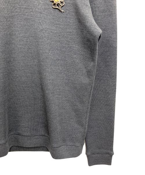 FRANK LEDER（フランクリーダー）FRANK LEDER (フランクリーダー) ウールニット グレー サイズ:XSの古着・服飾アイテム
