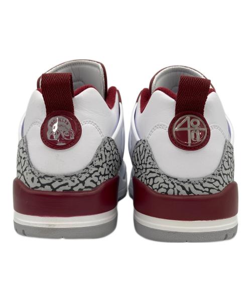 NIKE（ナイキ）NIKE (ナイキ) SPIZIKE LOW ホワイト×ワインレッド サイズ:27cmの古着・服飾アイテム