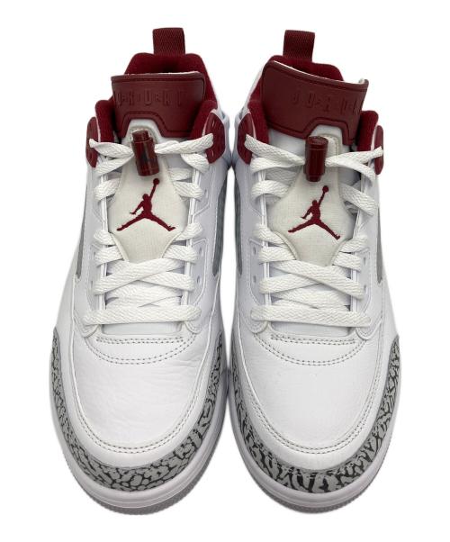 NIKE（ナイキ）NIKE (ナイキ) SPIZIKE LOW ホワイト×ワインレッド サイズ:27cmの古着・服飾アイテム