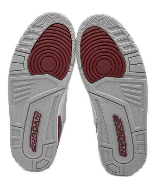 NIKE（ナイキ）NIKE (ナイキ) SPIZIKE LOW ホワイト×ワインレッド サイズ:27cmの古着・服飾アイテム