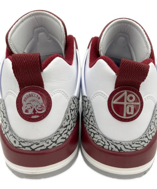 NIKE（ナイキ）NIKE (ナイキ) SPIZIKE LOW ホワイト×ワインレッド サイズ:27cmの古着・服飾アイテム