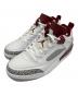 NIKE（ナイキ）の古着「SPIZIKE LOW」｜ホワイト×ワインレッド