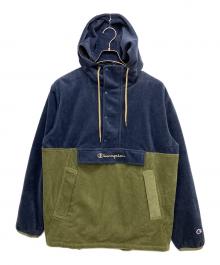 Champion（チャンピオン）の古着「アノラックパーカー」｜ネイビー