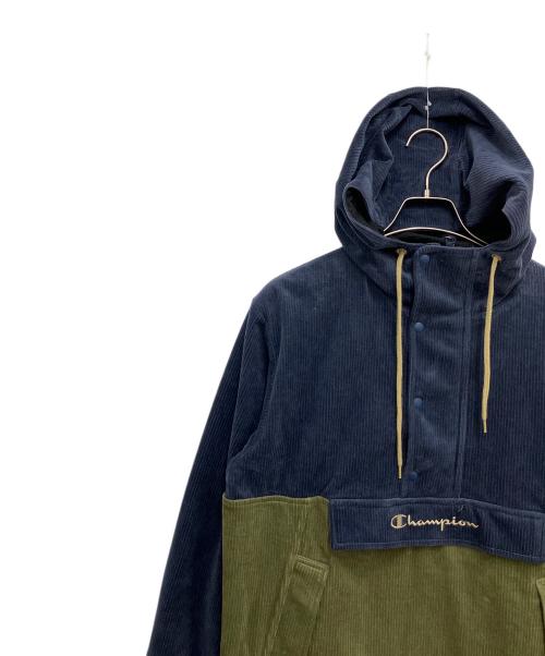 Champion（チャンピオン）Champion (チャンピオン) アノラックパーカー ネイビー サイズ:Mの古着・服飾アイテム