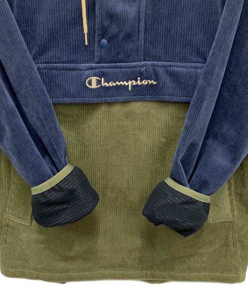 Champion（チャンピオン）Champion (チャンピオン) アノラックパーカー ネイビー サイズ:Mの古着・服飾アイテム