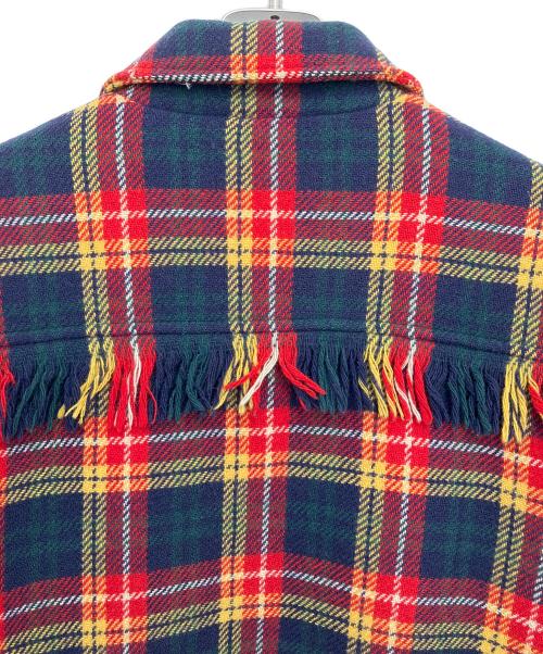 A BATHING APE（ア ベイシング エイプ）A BATHING APE (ア ベイシング エイプ) カバーオール レッド×ネイビー サイズ:Mの古着・服飾アイテム