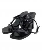 GUCCIグッチ）の古着「アンクルストラップパンプス」｜ブラック