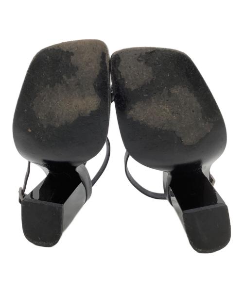 GUCCI（グッチ）GUCCI (グッチ) アンクルストラップパンプス ブラック サイズ:34 1/2の古着・服飾アイテム