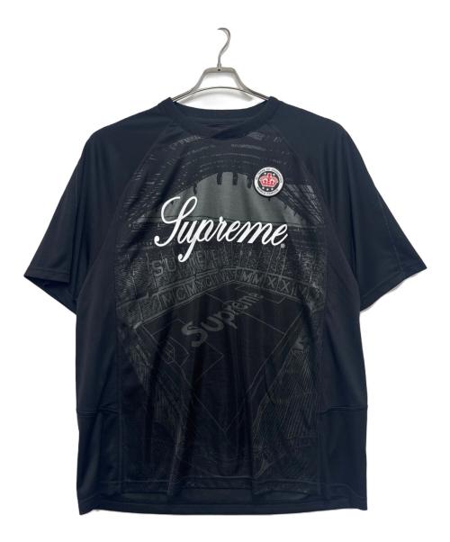 SUPREME（シュプリーム）SUPREME (シュプリーム) Jacquard Soccer Jersey ブラック サイズ:XLの古着・服飾アイテム