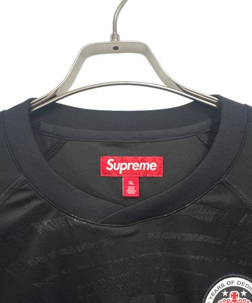 SUPREME（シュプリーム）SUPREME (シュプリーム) Jacquard Soccer Jersey ブラック サイズ:XLの古着・服飾アイテム