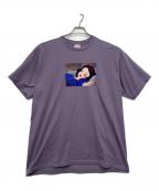 SUPREME×DISNEYシュプリーム×ディズニー）の古着「Snow White Tee」｜パープル