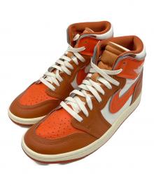NIKE（ナイキ）の古着「AIR JORDAN 1 HIGH MM」｜オレンジ×ホワイト