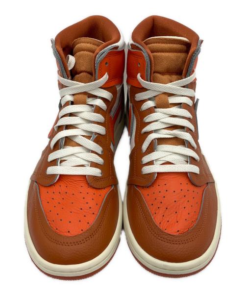 NIKE（ナイキ）NIKE (ナイキ) AIR JORDAN 1 HIGH MM オレンジ×ホワイト サイズ:28cm 未使用品の古着・服飾アイテム