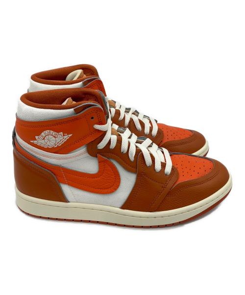 NIKE（ナイキ）NIKE (ナイキ) AIR JORDAN 1 HIGH MM オレンジ×ホワイト サイズ:28cm 未使用品の古着・服飾アイテム