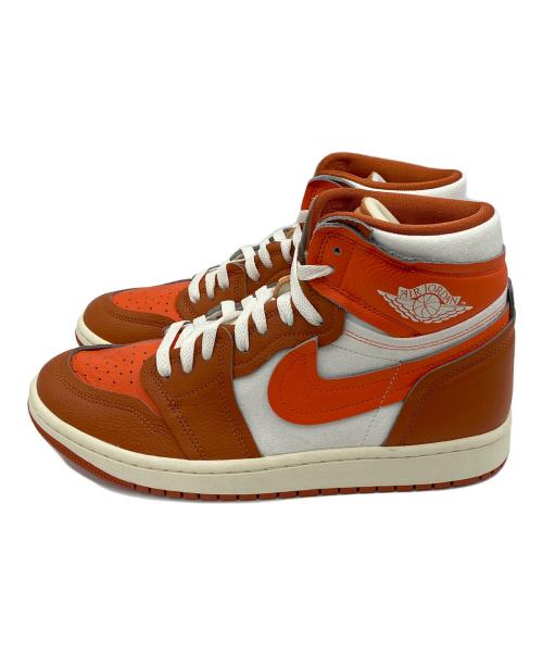 NIKE（ナイキ）NIKE (ナイキ) AIR JORDAN 1 HIGH MM オレンジ×ホワイト サイズ:28cm 未使用品の古着・服飾アイテム
