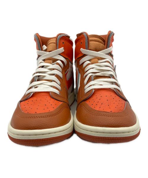 NIKE（ナイキ）NIKE (ナイキ) AIR JORDAN 1 HIGH MM オレンジ×ホワイト サイズ:28cm 未使用品の古着・服飾アイテム