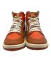 中古・古着 NIKE (ナイキ) AIR JORDAN 1 HIGH MM オレンジ×ホワイト サイズ:28cm 未使用品：7000円