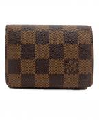 LOUIS VUITTONルイ ヴィトン）の古着「名刺入れ ダミエ アンヴェロップ・カルト・ドゥ・ヴィジット」