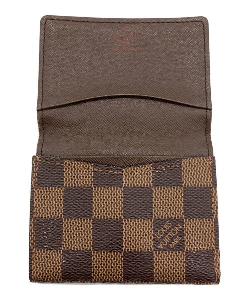 LOUIS VUITTON（ルイ ヴィトン）LOUIS VUITTON (ルイ ヴィトン) 名刺入れ ダミエ アンヴェロップ・カルト・ドゥ・ヴィジットの古着・服飾アイテム