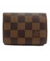 LOUIS VUITTON（ルイ ヴィトン）の古着「名刺入れ ダミエ アンヴェロップ・カルト・ドゥ・ヴィジット」