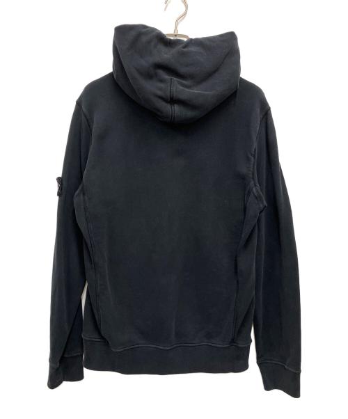 STONE ISLAND（ストーンアイランド）STONE ISLAND (ストーンアイランド) プルオーバーパーカー ブラック サイズ:Lの古着・服飾アイテム
