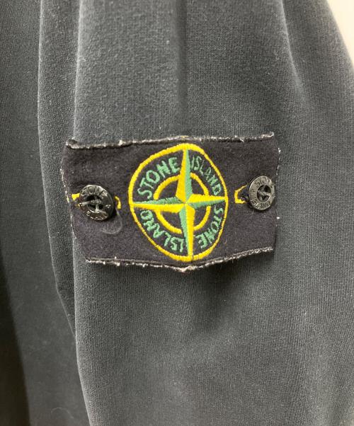 STONE ISLAND（ストーンアイランド）STONE ISLAND (ストーンアイランド) プルオーバーパーカー ブラック サイズ:Lの古着・服飾アイテム