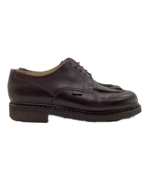 PARABOOT（パラブーツ）PARABOOT (パラブーツ) Uチップシューズ Chambord ブラウン サイズ:8 1/2の古着・服飾アイテム
