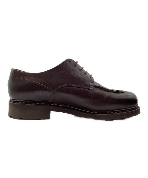 PARABOOT（パラブーツ）PARABOOT (パラブーツ) Uチップシューズ Chambord ブラウン サイズ:8 1/2の古着・服飾アイテム