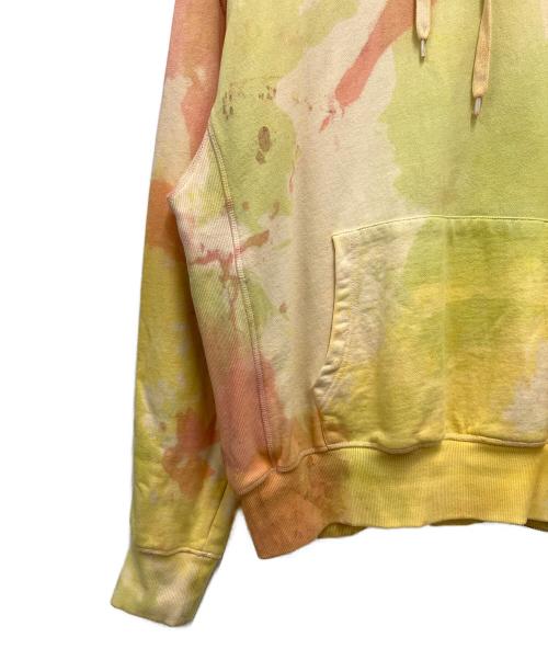CVTVLIST（カタリスト）CVTVLIST (カタリスト) KILLER SMILE HOODIE イエロー×オレンジ サイズ:Freeの古着・服飾アイテム