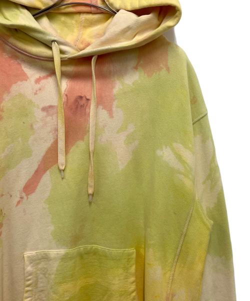 CVTVLIST（カタリスト）CVTVLIST (カタリスト) KILLER SMILE HOODIE イエロー×オレンジ サイズ:Freeの古着・服飾アイテム