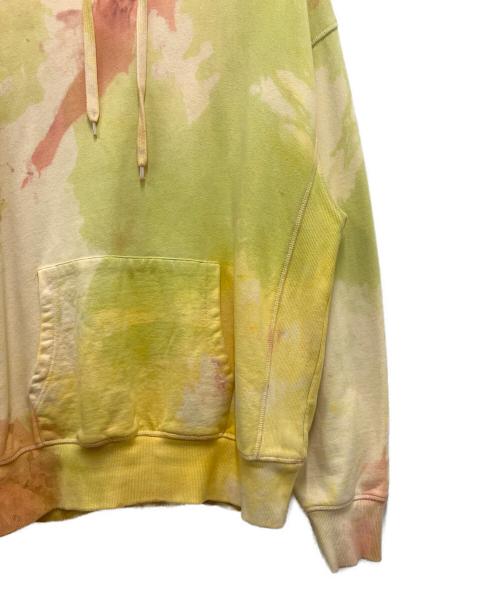 CVTVLIST（カタリスト）CVTVLIST (カタリスト) KILLER SMILE HOODIE イエロー×オレンジ サイズ:Freeの古着・服飾アイテム