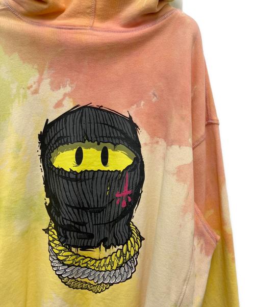 CVTVLIST（カタリスト）CVTVLIST (カタリスト) KILLER SMILE HOODIE イエロー×オレンジ サイズ:Freeの古着・服飾アイテム
