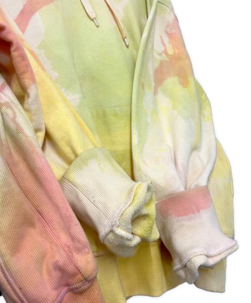 CVTVLIST（カタリスト）CVTVLIST (カタリスト) KILLER SMILE HOODIE イエロー×オレンジ サイズ:Freeの古着・服飾アイテム