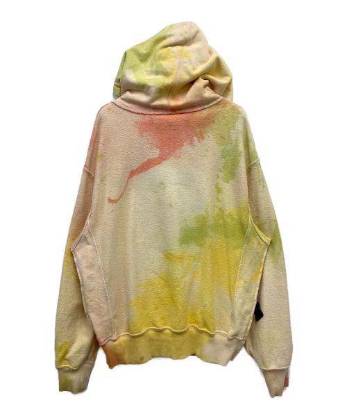 CVTVLIST（カタリスト）CVTVLIST (カタリスト) KILLER SMILE HOODIE イエロー×オレンジ サイズ:Freeの古着・服飾アイテム