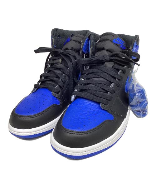 NIKE（ナイキ）NIKE (ナイキ) Air Jordan 1 Retro High OG Royal ブルー×ブラック サイズ:26.5cmの古着・服飾アイテム